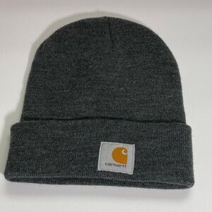 Carhartt Gray Beanie Hat
